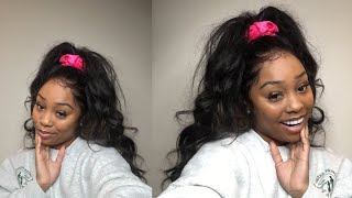 The New Affordable 370 Lace Wig & High Ponytail Tutorial Ft Alipearl Hair