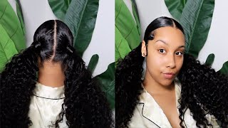 Two Curly Ponytail W/ Weave Hair Tutorial | Theanayal8Ter