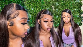 *Must Have* Pre-Colored Chocolate Brown Wig Step By Step Install Ft. Tinashe Hair