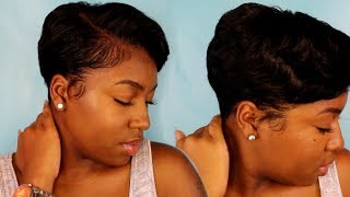 How To Style A Pixie Cut | Feathered Bangs