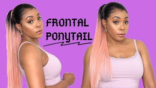 Zury Sis Synthetic Frontal Ponytail - Frontal Ponytail St 22 --/Wigtypes.Com