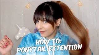 Ponytail Extension Tutorial & Review | Canadahair.Ca