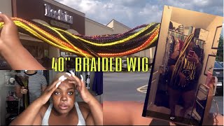 The Realistic Braided Ponytail Wig