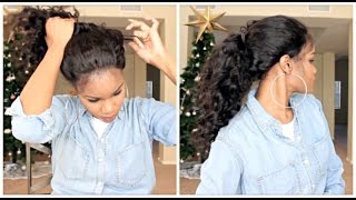 Ponytail Worthy? Or Nah? | 360 Lace Frontal Wig | Comingbuy