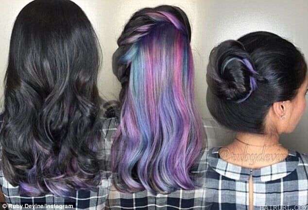  Rainbow Hair Color