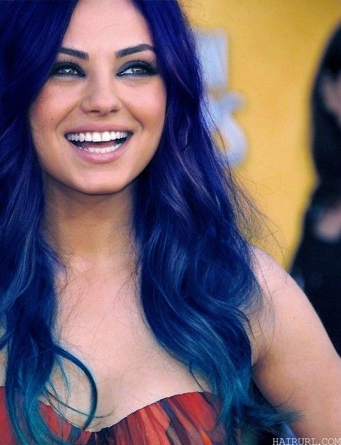 Navy ombre Hair Color you love 