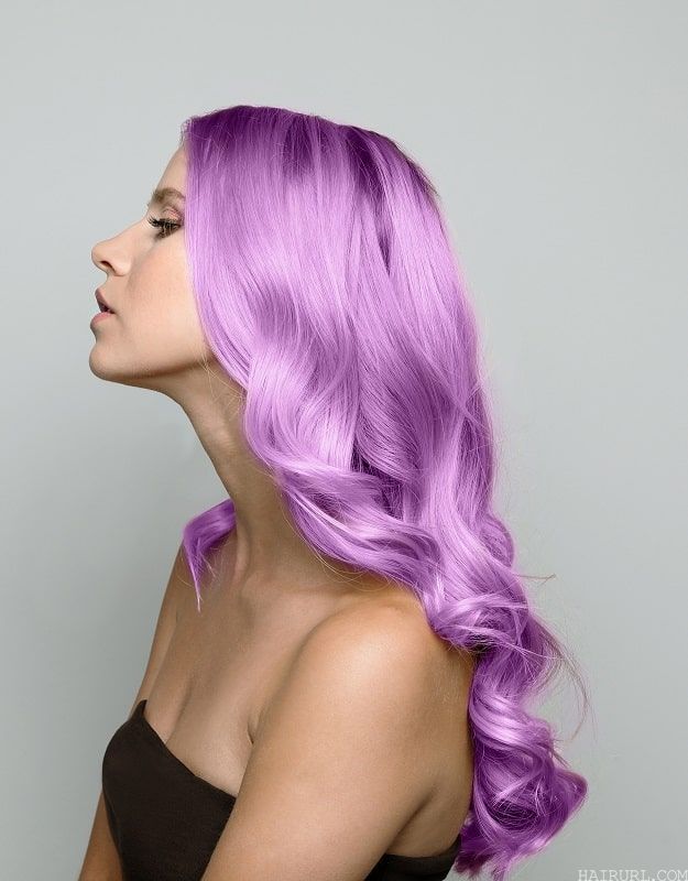 lavender purple hair color