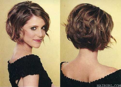 Short stacked bob hairstyles for women 16-min
