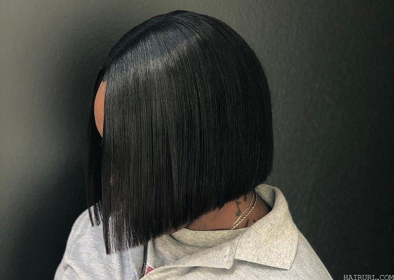 How to Style Quick Weave on Bob with Middle Part