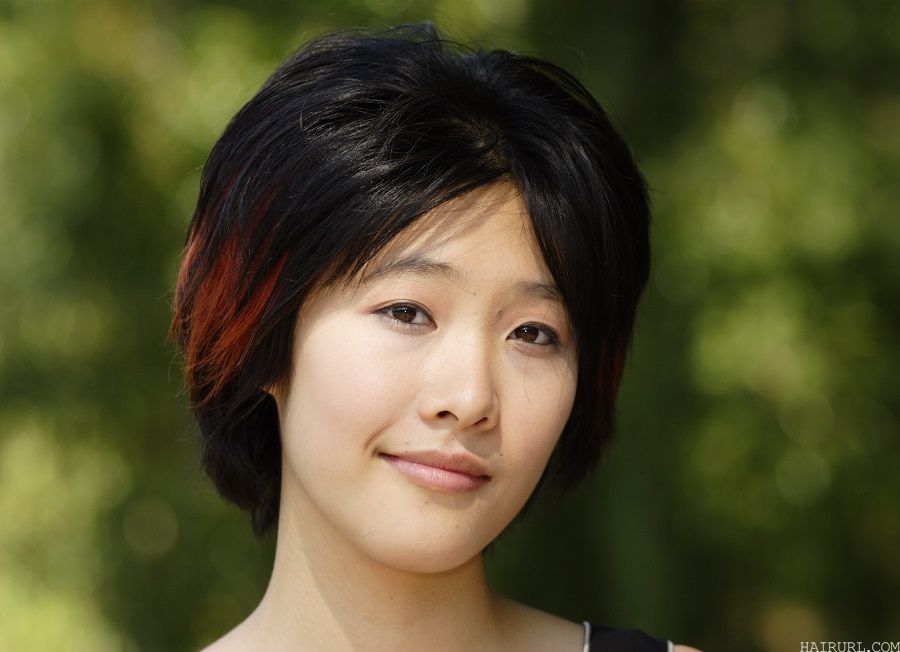 short thick hairstyle for asian women
