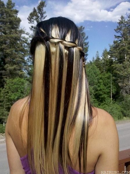 waterfall braid hairstyles 48-min