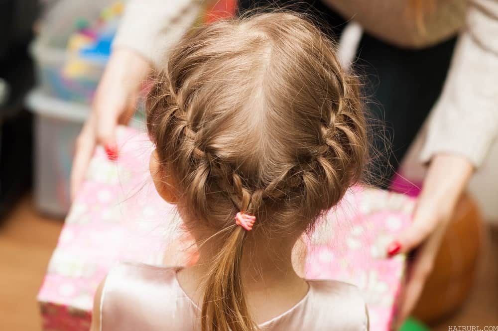 little girl's braids for thin hair