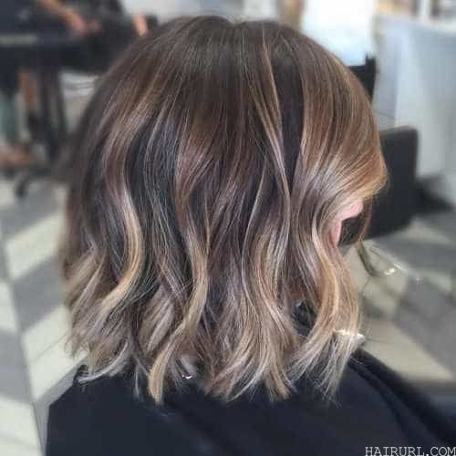 Blonde Brunette Balayage hairstyle for women