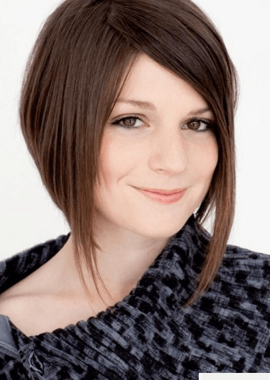 Short Haircuts for Women With Round Faces 38