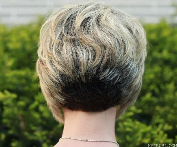 Short stacked bob haircuts for fine hair