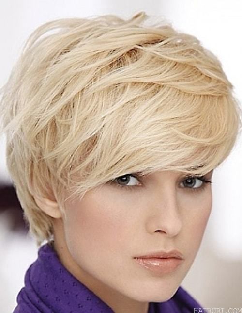 long pixie hairstyle for cute women