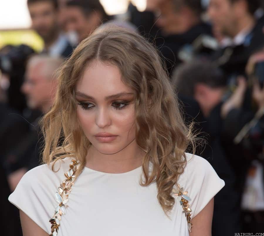 Lily-Rose Depp With Brown Hair