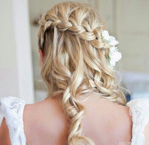 waterfall braid for girls hair