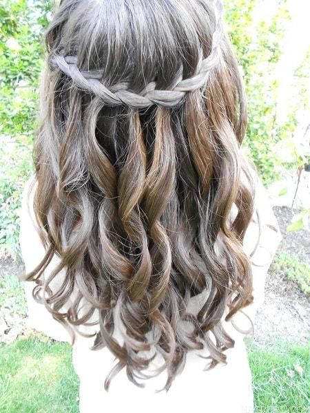 waterfall braid hairstyles 11-min