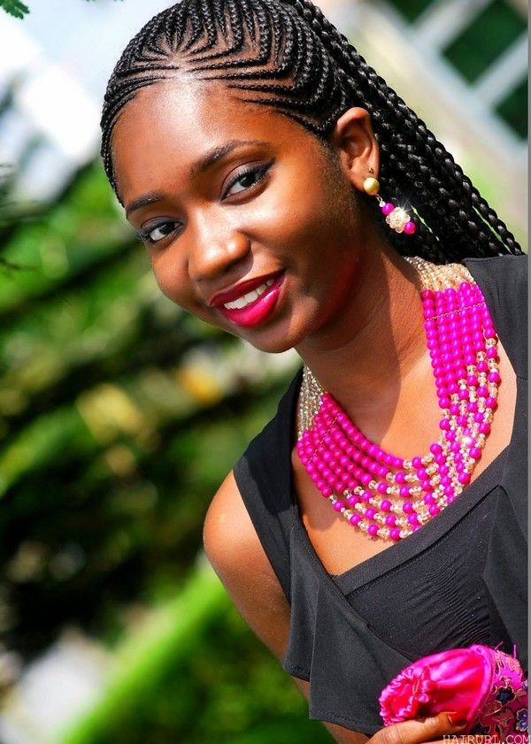 African patterns Cornrow Braids for Women
