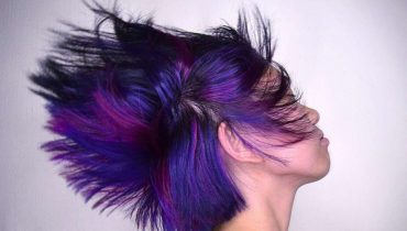 15 Hottest Black and Purple Hair Ideas