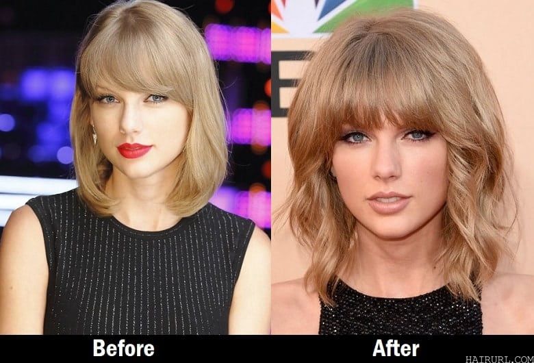 Taylor Swift's Shaggy Hair