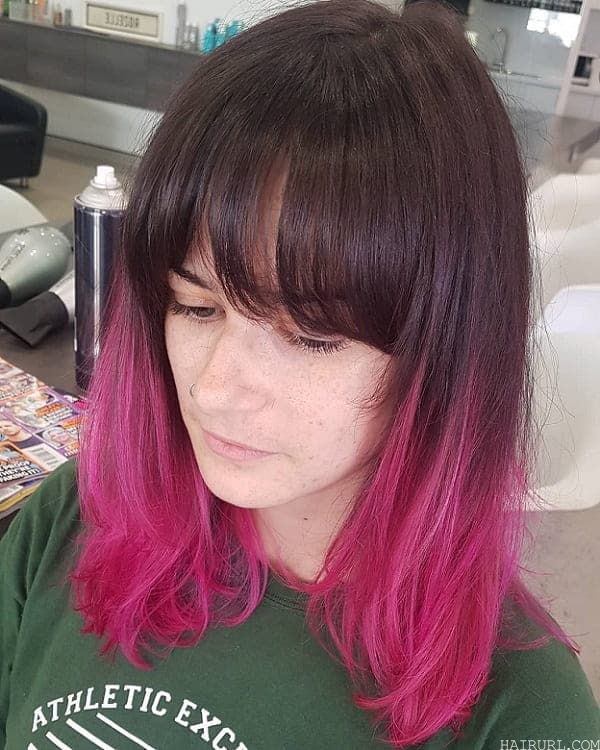 Bright Pink Ombre for Women