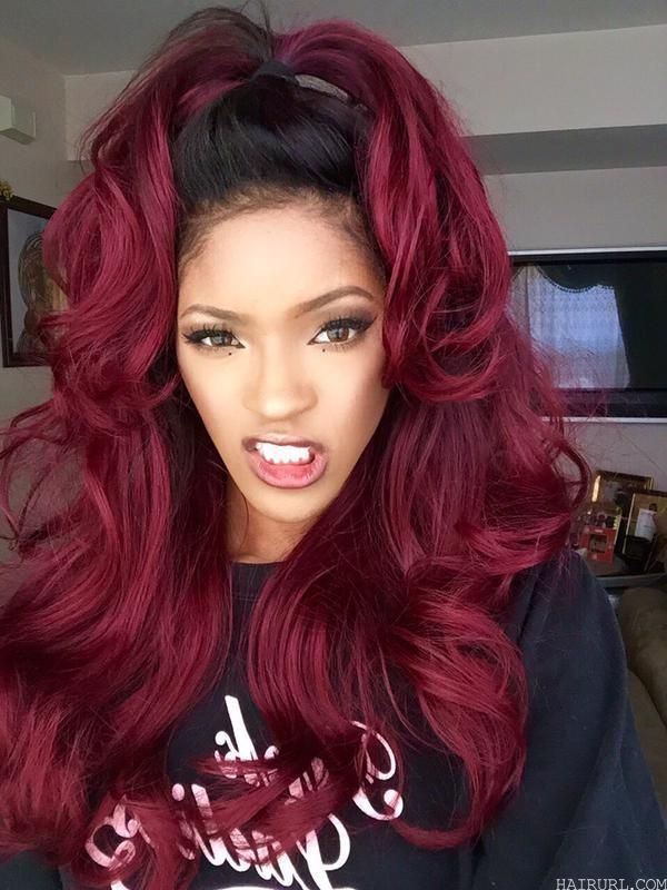 beautiful red hair color