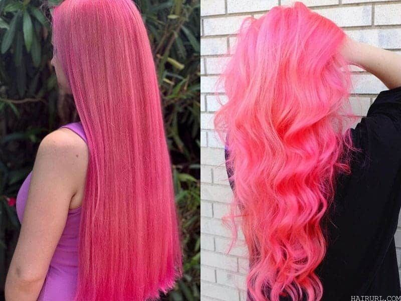 Cotton Candy Pink Hair