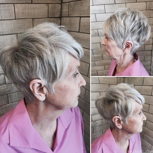 short boyish hairstyles for women over 60 with fine hair