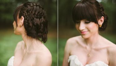 41 Updos with Bangs That'll Get You Noticed