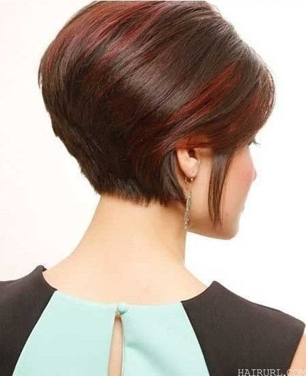 Short stacked bob hairstyles for women 7-min