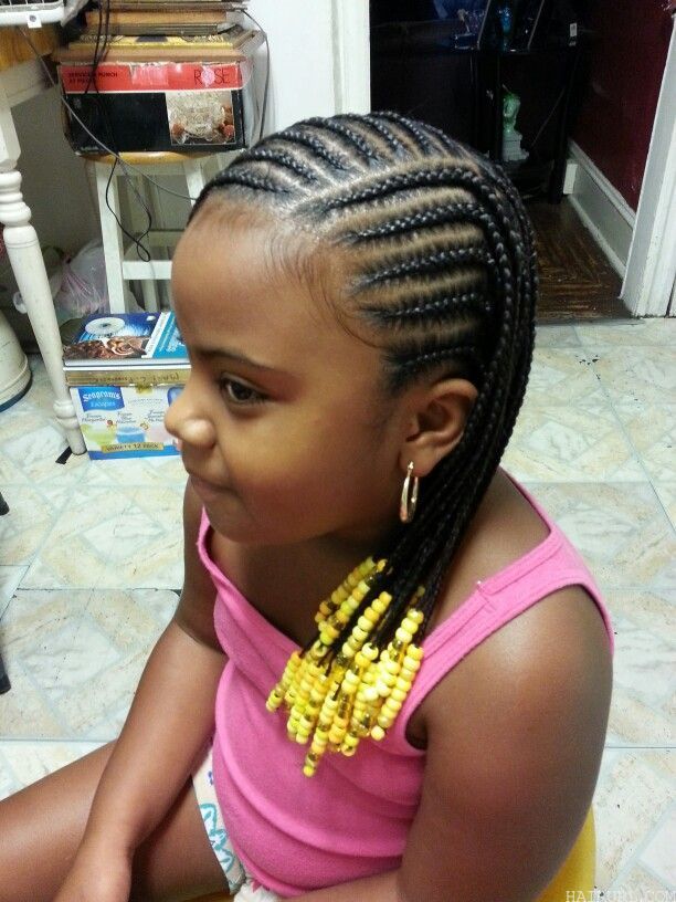 little girl braids for long hair