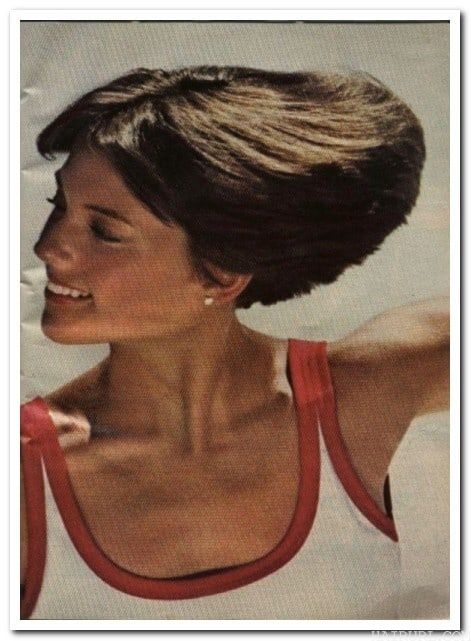 Dorothy Hamill Classic Wedge Cut hairstyle 