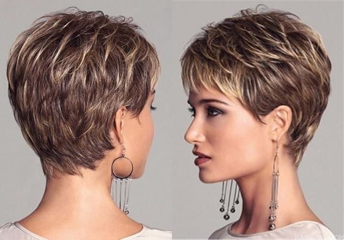 pixie cut for thick wavy hair