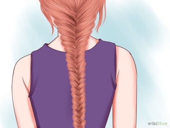 Fishtail Braid back to school hairstyle for little girls