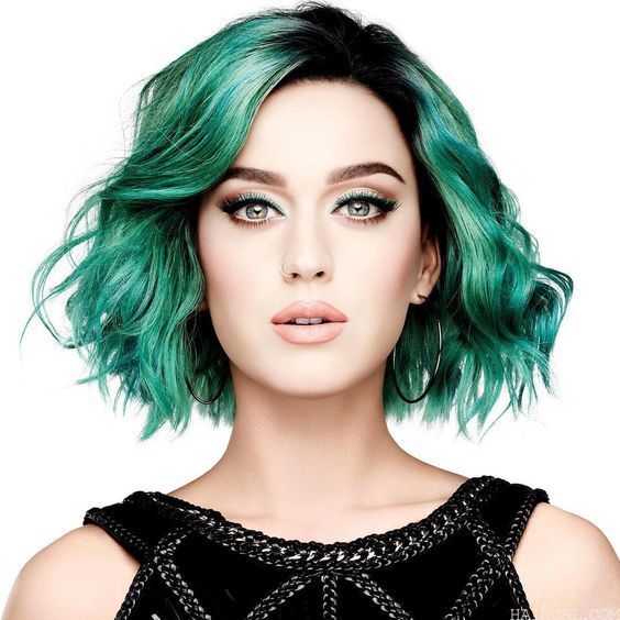 Green Hair for Katy Perry