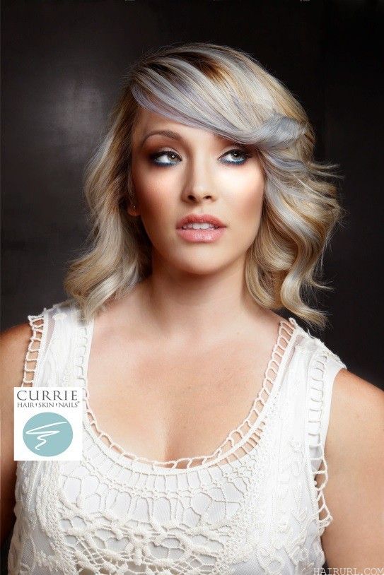 Platinum Princess: another back to school hairstyle for grownup girls