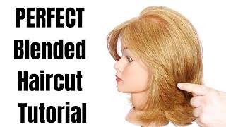 Perfect Blended Layers Haircut Tutorial - Thesalonguy