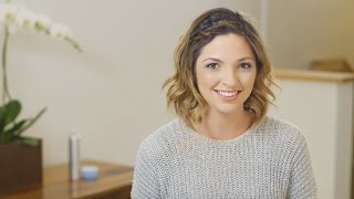 Aveda How-To | Party Ready Curly Up-Do Hairstyle For Short Hair
