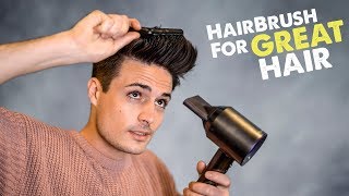 Mens Hairstyle Tips | The Only Hair Brush You'Ll Ever Need | Blumaan 2018
