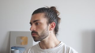 My Favourite Hairstyle For Men | How To Do The Man Bun