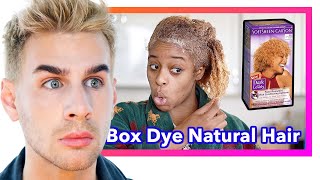 Hairdresser Reacts To People Box Dying Their Natural Hair