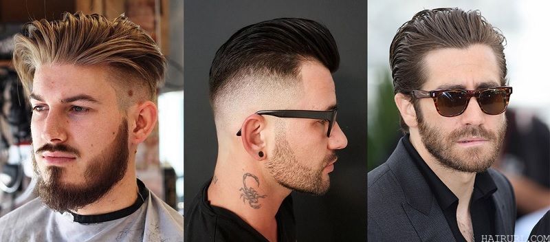 slick back haircuts for men