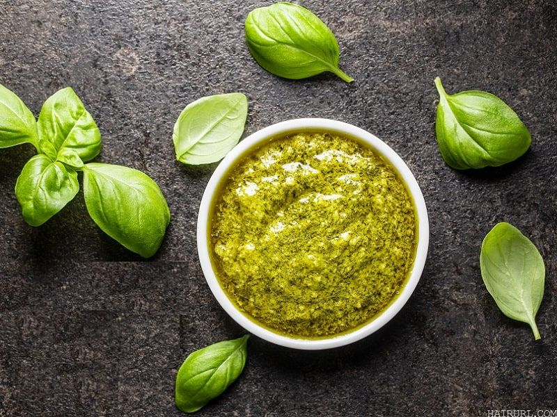 basil and onion paste for hair removal