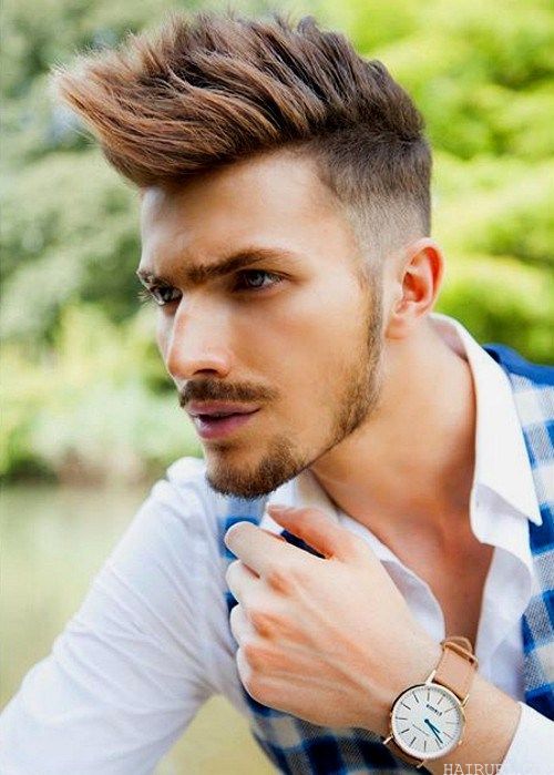 most favorite Colorful fade hairstyle