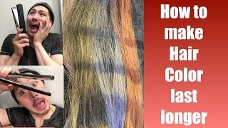 How To Make Hair Color Last Longer