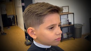 Young Boys Haircut Tutorial! Will Grow Out Nicely!
