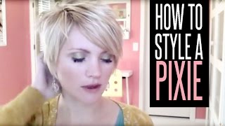 How To Style A Pixie Haircut