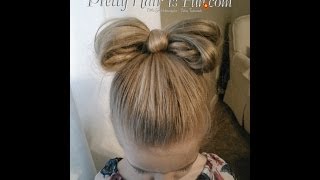 How To: Hair Bow Hairstyle Tutorial | Pretty Hair Is Fun